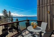 Brockway Springs Lakefront | Deck with View of Lake Tahoe