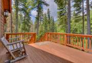 Deck with beautiful views | The Blackwood Lodge