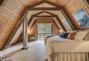 Alpine Meadows Ski Cabin | 1314 Mineral Springs Trail Master Bedroom