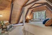 Alpine Meadows Cabin for Sale | 1314 Mineral Springs Trail Master Bedroom