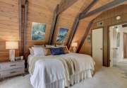 Lake Tahoe Ski Cabin | 1314 Mineral Springs Trail Bedroom