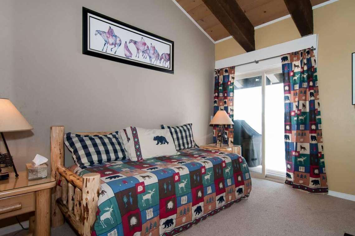 Tahoe Ski Condo | 2090 Chalet Rd #15 | Bedroom