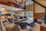 Great Room with picture windows | Tahoe Donner Real Estate