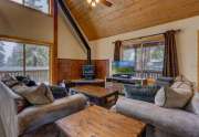 Living Room with Vaulted ceilings | 12798 Falcon Point Pl.