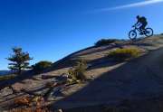 Dave Westall Riding his Mountain Bike in Tahoe
