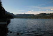 Looking West on Donner Lake