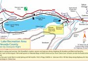 Donner Lake Recreation Map by Dewayne Hight