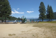 West End Beach at Donner Lake