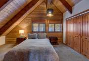 Primary Bedroom  | Tahoe City Ski Chalet