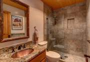 Bathroom | Tahoe City Ski Chalet