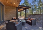 Truckee Golf Real Estate | 11239 Henness Rd Truckee CA | Back Patio