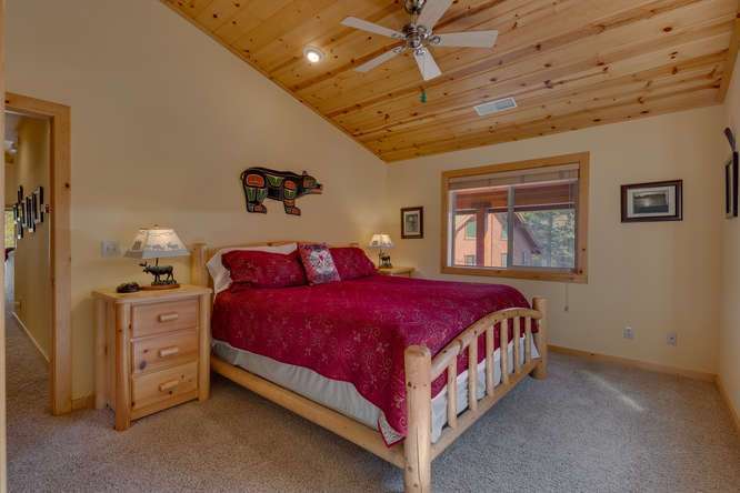 Tahoe Donner Condo |11375 Northwoods Blvd #4 | Guest Bedroom