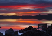 Majestic Sunset on Lake Tahoe