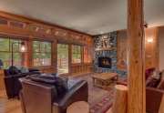 Gorgeous living room | Carnelian Bay Luxury Home