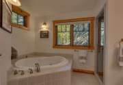 Tranquil Master Bathroom | Carnelian Bay Luxury Home