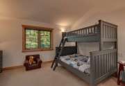 Guest Bedroom | Carnelian Bay Luxury home