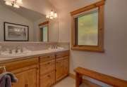 Guest bathroom | Carnelian Bay luxury home