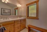 Guest bathroom | Carnelian Bay luxury home