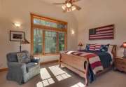 Guest bedroom | Carnelian Bay luxury home