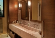 Martis Camp Contemporary Bathroom (c) James Cole | Martis Camp Real Estate