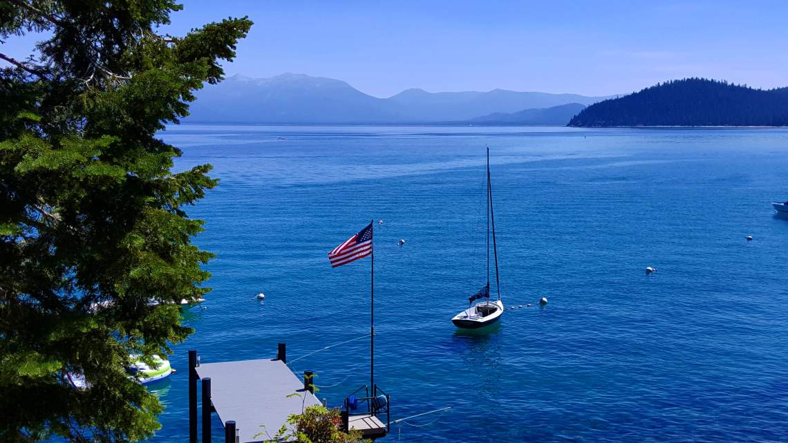 Rubicon Bay Pier with Sailboat