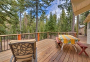 Home for Sale Lake Tahoe | 432 Sierra Dr Tahoma CA 96142 | Patio
