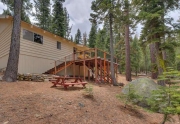 Cabin in Lake Tahoe for Sale | 432 Sierra Dr Tahoma CA 96142 | Back Exterior