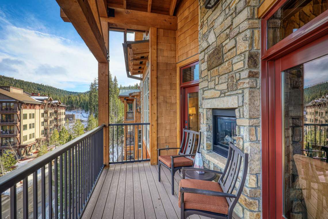 Balcony with views | 970 Northstar Dr. #402