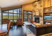 Living room with massive views| Village at Northstar Condo