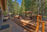 Spacious deck | Tahoe Donner Luxury Property