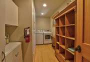 Laundry Room | Tahoe park Cabin