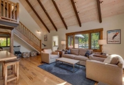 Squaw Valley Ski Resort Real Estate | 1083 Lanny Ln Olympic Valley | Living Room