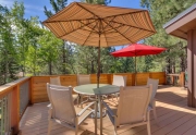 Squaw Valley Ski Resort Real Estate | 1083 Lanny Ln Olympic Valley | Patio