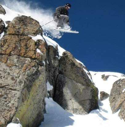 Squaw Valley Freeride Skiing