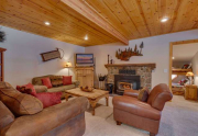 Cabin for sale Tahoe City | 1640-Cedar Crest Ave | Living Room
