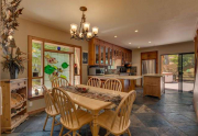 Tahoe City Cabin | 1640-Cedar Crest Ave | Dining Room