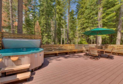 Cabin for Sale Tahoe City | 1640-Cedar Crest Ave | Deck