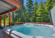 Lake Tahoe Real Estate | 640 Rawhide Dr Tahoe City CA | Hot Tub