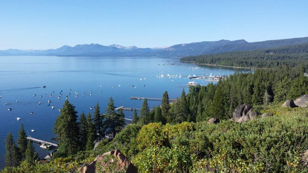 Tahoe City From Rocky Ridge | North Lake Tahoe Real Estate