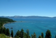 Lake Tahoe View From Rocky Ridge in Tahoe City