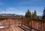 Tahoe Donner Cabin | 13443 Skislope Way | Deck with View