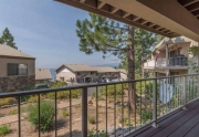 North Lake Tahoe Condo | 7580 North Lake Blvd | Deck with Lake Tahoe View