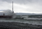 Huge Lake Tahoe Waves