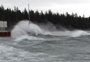 Powerful Storm on Lake Tahoe