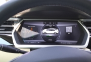 Tesla Model S Dashboard in Tahoe City