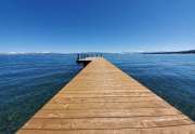 Lakefront Pier on the West Shore of Lake Tahoe