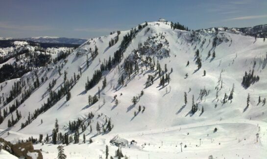 West Face of KT-22 at Squaw Valley