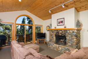 Image of Living Room with Views of Lake Tahoe for Dollar Point Luxury Home blog post