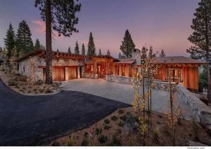 10976 Olana Drive | Martis Camp Real Estate front view for Top 10 Luxury Home Sales in North Shore Lake Tahoe 2013 blog post