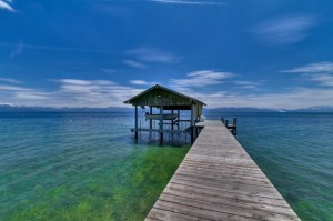 2220 Sunnyside Ln | Lake Tahoe Lakefront pier and boathouse image for Top 10 Luxury Home Sales in North Shore Lake Tahoe 2013 blog post